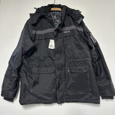 Arctix Men s 3XL Tundra Jacket Black Rated To -20 Snow Ski Insulated Water Repel