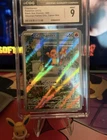 CGC 9 Mint Charmander 044 Black Star Promo SV Scarlet & Violet Holo ENG 2023