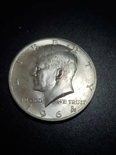 1964 50C Kennedy Half Dollar 90 % Silver Ms