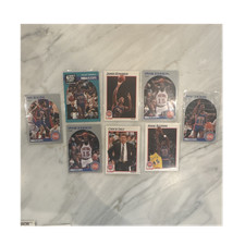 NBA Hoops Detroit Pistons Basketball Card Lot - 8 Cards - Isiah Thomas
