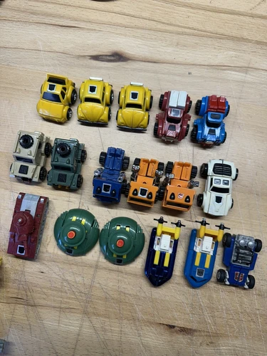 G1 Transformers Minibot Huge Lot Of 18 Bumblebee X2 Cliffjumper Huffer Outback - Picture 2 of 8