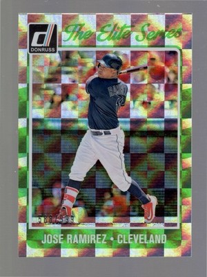 2017 Donruss The Elite Series #ES-25 Jose Ramirez 588/999