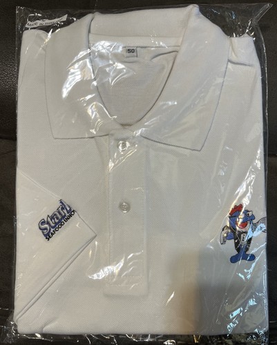 Polo Heinz Blanco Para Hombre Años 80 Starkist Sorry Charlie Atún Talla 50/xxl