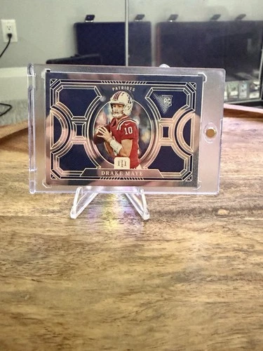 2024 Panini National Treasures - Century Materials Drake Maye Silver /25 🔥🔥