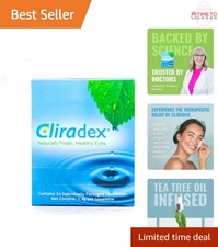 Natural Face Towelettes Eye Cleanser MGD Demodex Blepharitis Irritation