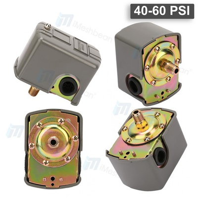 #ad 40 60 PSI Well Water Pump Pressure Control Switch Adjustable Double Spring Pole $13.59