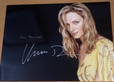 UMA THURMAN AUTOGRAMM                        ...