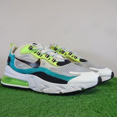 Nike Trainers Size 10 Men's Air Max 270 React Oracle Aqua Ghost