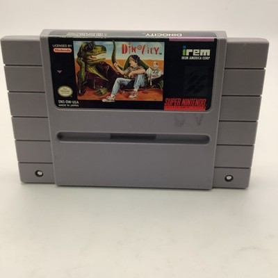 Dino City Super Nintendo Cartridge Only VGC Tested Works