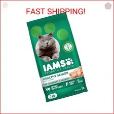 IAMS Proactive Health Healthy Senior Dry Cat Food with Chicken, 7 lb. Bag 3.31 per pound