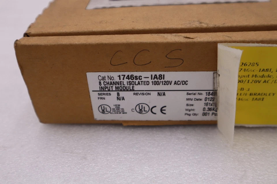 NEW IN BOX SPECTRUM 1746sc-IA8I SER B PLC INPUT MODULE STOCK 5196CC - Image 4 of 4