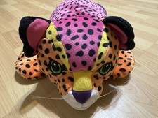 Vintage 1998 Lisa Frank Hunter Plush Rainbow Leopard Cheetah Large 24"