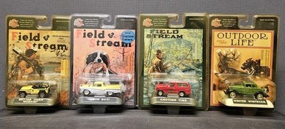 4x Racing Champions Outdoor Life/Field & Stream Limited Edition Vehicles *READ*