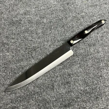 CUTCO 1725 1990 French Chef’s Knife 9 1/4” Blade Brown Swirl Handle