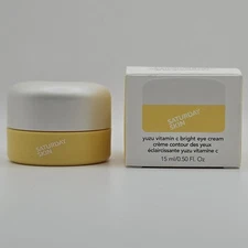 Saturday Skin Yuzu Vitamin C Bright Eye Cream New In Box Full Size 15ml 0.5oz