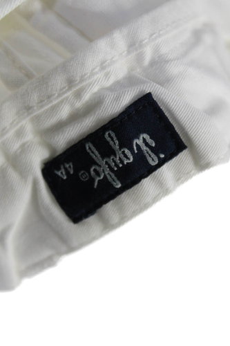 Il Gufo Girls Cotton Straight Leg Casual Pants White Size 4 - Picture 3 of 5