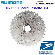 Shimano Deore XT SAINT CS-M771 10 Speed 34T 36T Cassette MTB Downhill