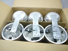 6 Pack Commercial Electric 6 in. Aluminum Recessed Can Light IC Remodel Housing