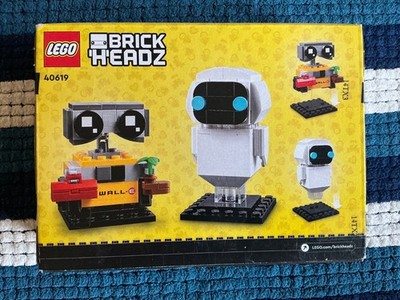 LEGO BRICKHEADZ: Eve & Wall-E (40619) New Free Shipping
