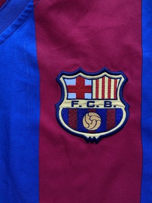 BARCELONA 2002 2003 HOME FOOTBALL SHIRT SOCCER JERSEY NIKE 184633