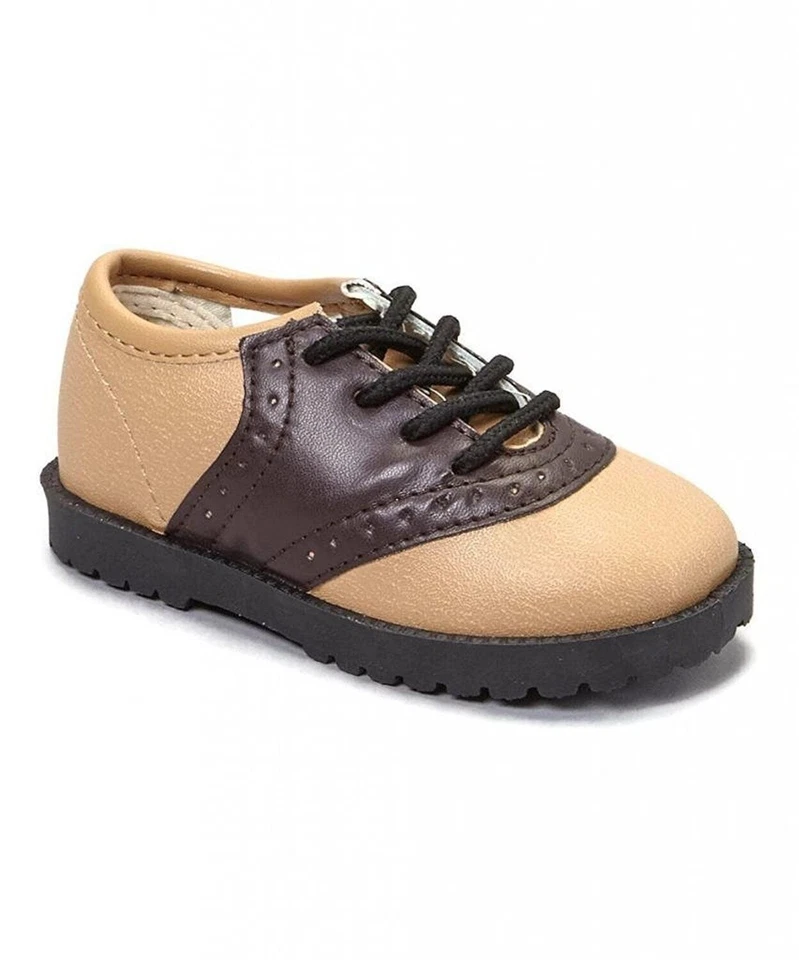 Pitter Patter PATENTE o ZAPATOS DE SILLÍN REGULARES Infante Niño Pequeño Tallas 1-10 Foto 4 de 4