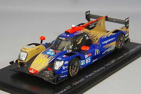 Spark S8255 1:43 Oreca 07 - Gibson Blau Resin Rennwagen, 24H Le Mans 2021-image