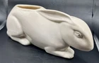 HULL POTTERY ART DECO / Art Nouveau Planter1930s Crouching Rabbit RARE 942 USA