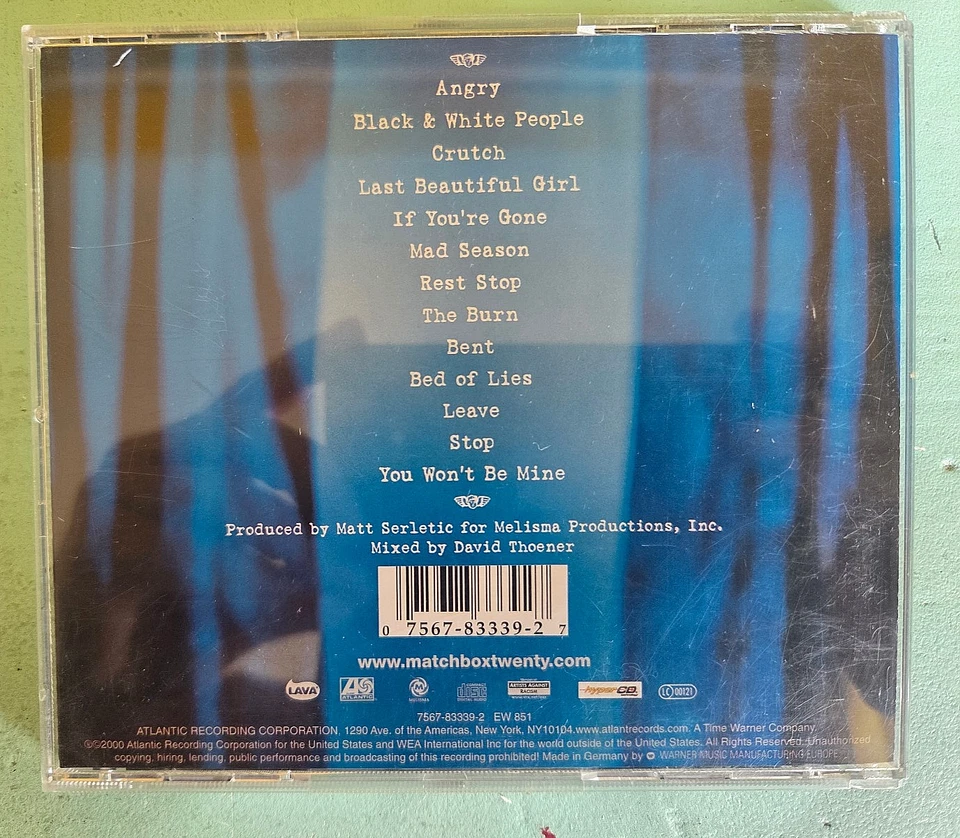 Matchbox Twenty - Mad Season CD D 2000 enhanced Zustand: sehr gut - Bild 3 von 3