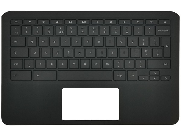 Echtes Hp 11A-NB Palmrest Cover Tastatur Uk Schwarz L99855-031-image