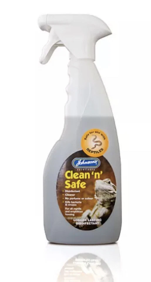 JOHNSONS Johnson's Veterinary Clean 'n' Safe Reptile Amphibian Housing Cage Disinfectant