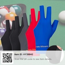 Partners Snooker/Pool Glove Left Hand Only Blue