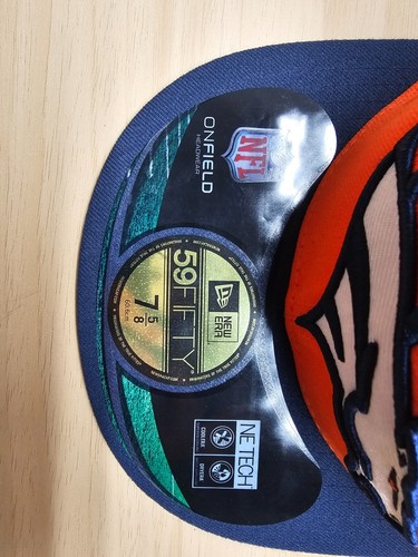 DENVER BRONCOS SUPER SCHÜSSEL XLVIII MÜTZE - NEW ERA - 59FIFTY - GRÖSSE 7 5/8 - NEU - Bild 7 von 7