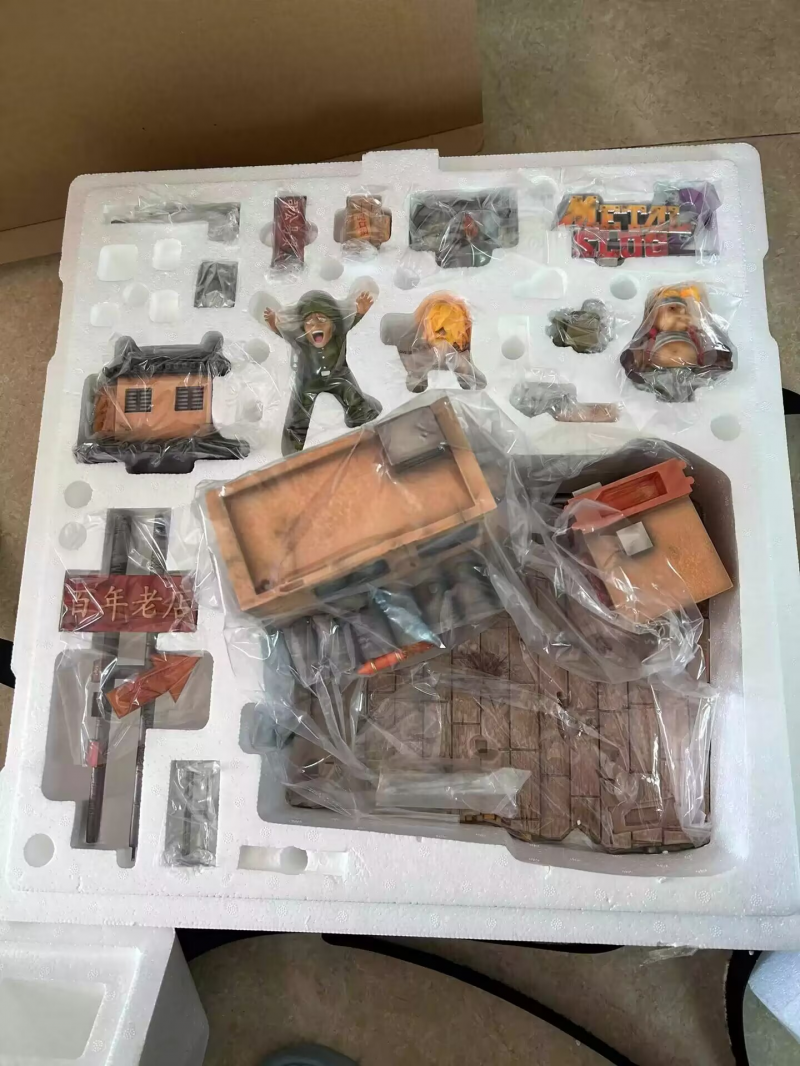 Krazy Art Studios Metal Slug 2 Fighting Chinatown Resin