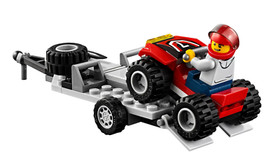 LEGO City ATV Race Team 60148 Building Toy 239 Pieces Retired Edition