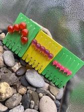 Steelhead Soft Bead Pre Rigged Leader Board! 12MM, 15MM, 20MM - Salmon,Steelhead