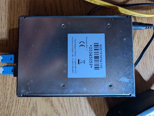 Transition Networks 1000Base-X to 1000Base-T Media Converter SGETF1014-110 - Afbeelding 2 van 2