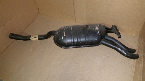 1985-1989 Mercedes 300D W124 European Model ANSA Rear Exhaust Muffler ...