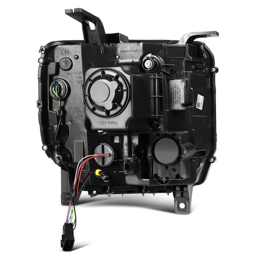 Headlight Assembly Left Side For 2019-2014 GMC Sierra 1500 2500HD 3500HD - Foto 7 di 11