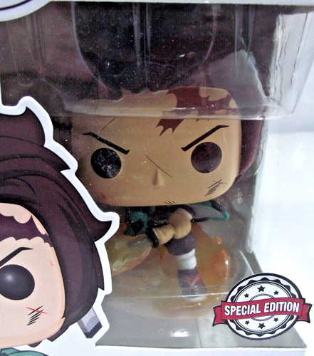 Funko Pop ! Pop Animation Tanjiro Kamado Kagura Dance #874 Special Edition - Picture 8 of 8
