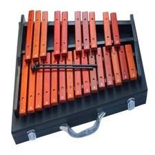 Orff percussion instrument 25-tone folding aluminum plate piano 25-tone xylophon