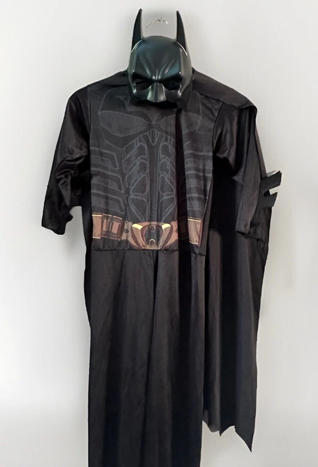 Batman Dark Knight Rises Child's Batman Costume with Mask and Cape Large 12-14 - Image 4 of 4