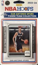 2023/24 PANINI NBA HOOPS TEAM SET SAN ANTONIO SPURS FACTORY SEAL