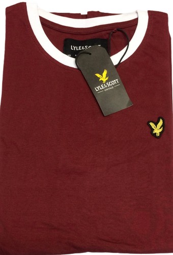 LYLE AND SCOTT SHORT SLEEVE PREMIUM SOFT COTTON CONTRAST T-SHIRT ! SALE !SALE - Picture 5 of 6
