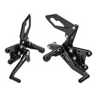Rearsets Adjustable Foot pegs Rest For Suzuki SV650S 1999-11 SV650S ABS 2007-11