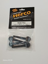HERCO HE921 3/4 EBONY VIOLIN PEGS