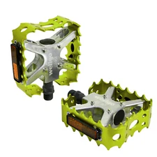 Wellgo Old school BMX MTB Bear Trap 9/16" Bicycle Pedals , Green