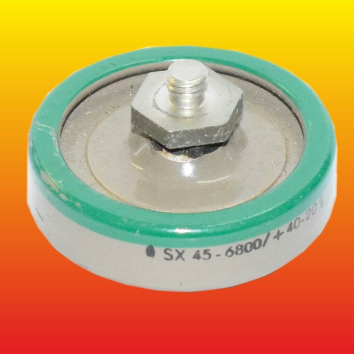 6800 pF 3.5 kV SX45 TGL36737 FRENCH DOORKNOB HIGH VOLTAGE CERAMIC 