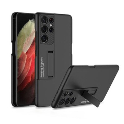 Handyhülle für Samsung Galaxy S21 Ultra Tasche Case Ständer mit S Pen Slot Cover
