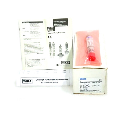 1Pcs New WIKA WU-10 ( -1... 1bar) WU-10-A-BCE-71-ZBGM4ZZ-ZZZ