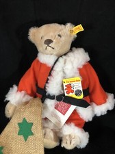 Vintage 13  Steiff Santa Mohair Bear Margaret Strong Museum Makes A Sound